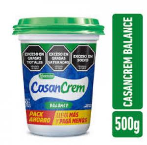 * Queso Crema Casancrem Balance 500 Gr