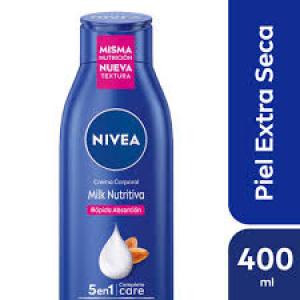Crema Corporal NIvea Body Milk Nutritiva x 400ml