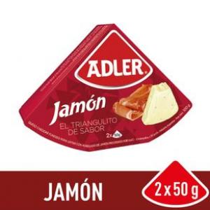 Queso Fundido Jamon Adler 100gr