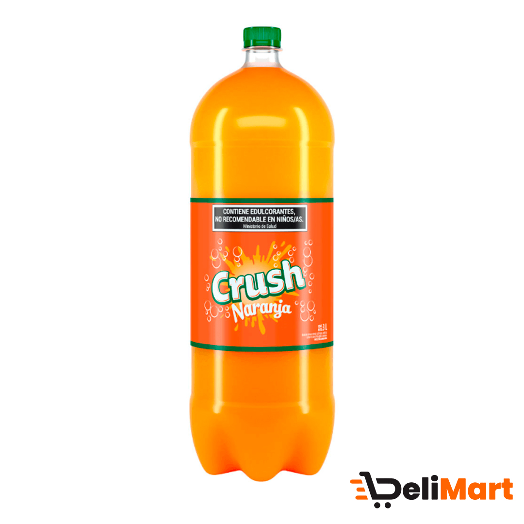 Gaseosa Crush Naranja 3 Lt