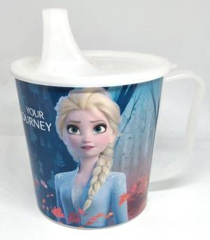 TAZA 14 OZ CON TAPA PICO BEBE FROZEN