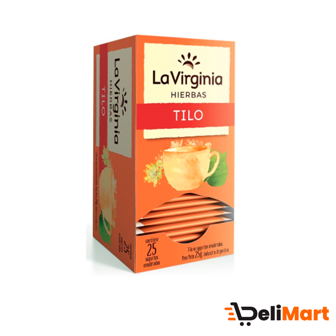 Te De Tilo La Virginia 25 Saquitos