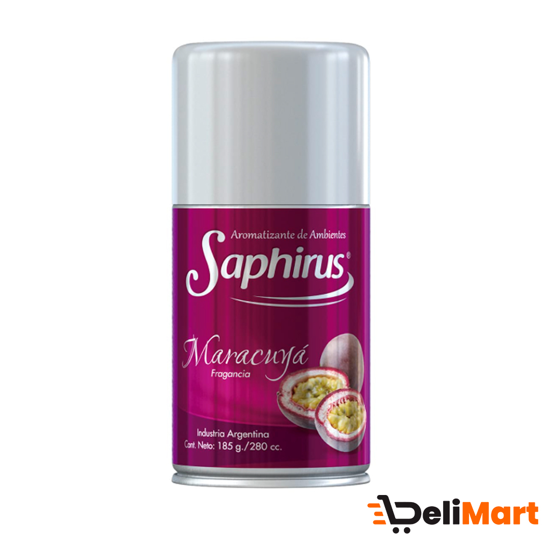 Aromatizante Saphirus Fragancia Maracuya 185 Gr