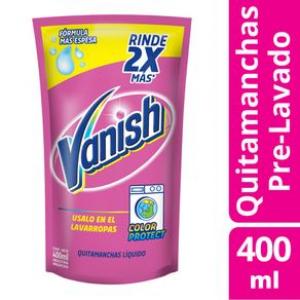 Quitamanchas Líquido Vanish Multiuso Repuesto 400 Ml