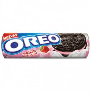 Galletita Oreo Milkshake de Frutilla 118 G