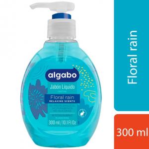 Jabon Liquido Floral Rain Algabo 300 Ml