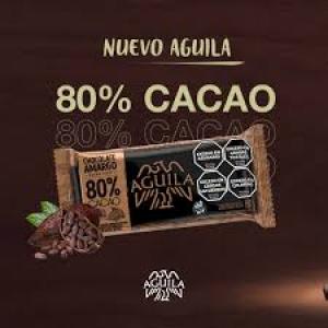 Chocolate Amargo Aguila 80% Cacao x 130 gr
