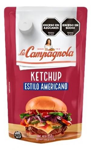 Ketchup Estilo Americano La Campagnola X250 Gr