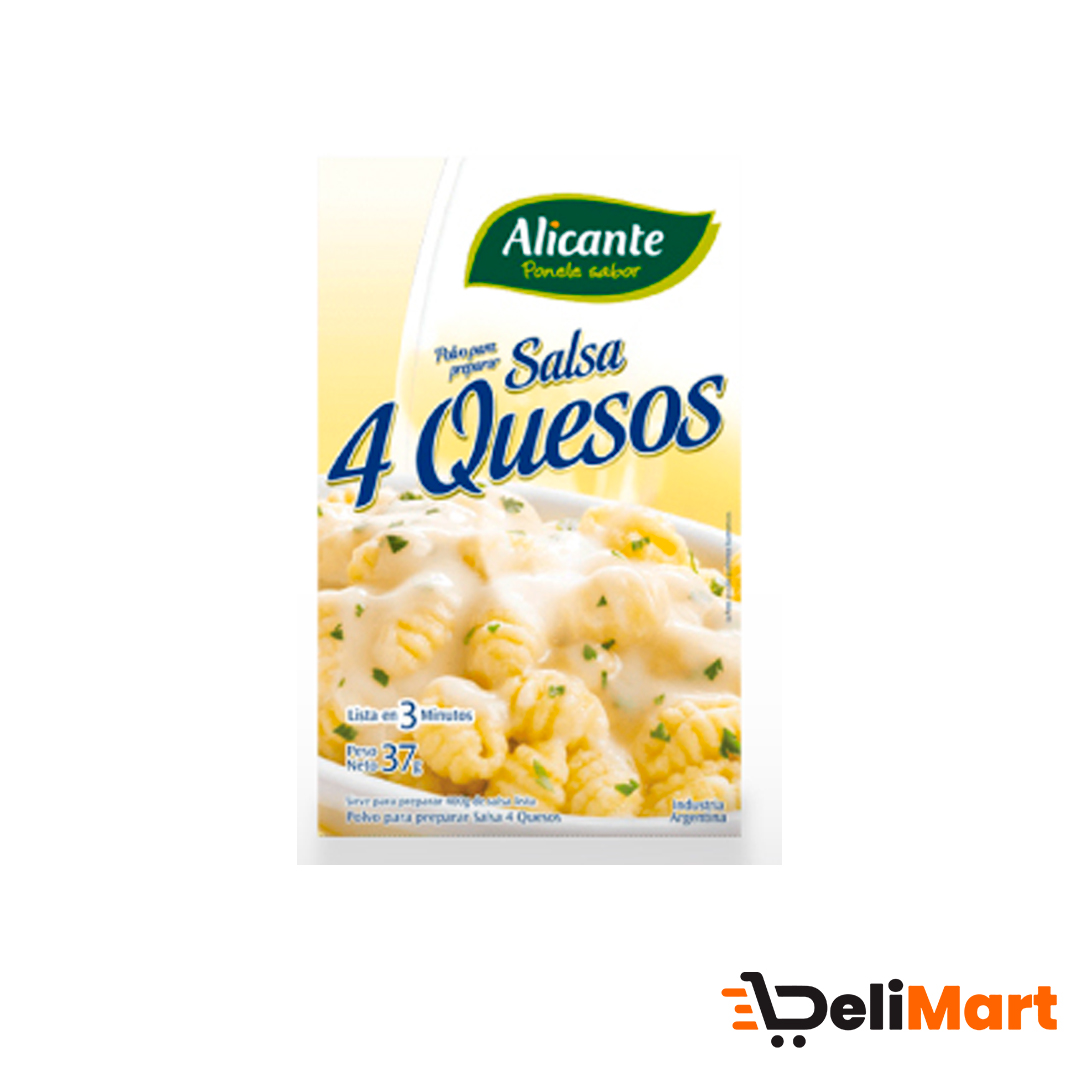 Salsa 4 Quesos Alicante 37 Gr