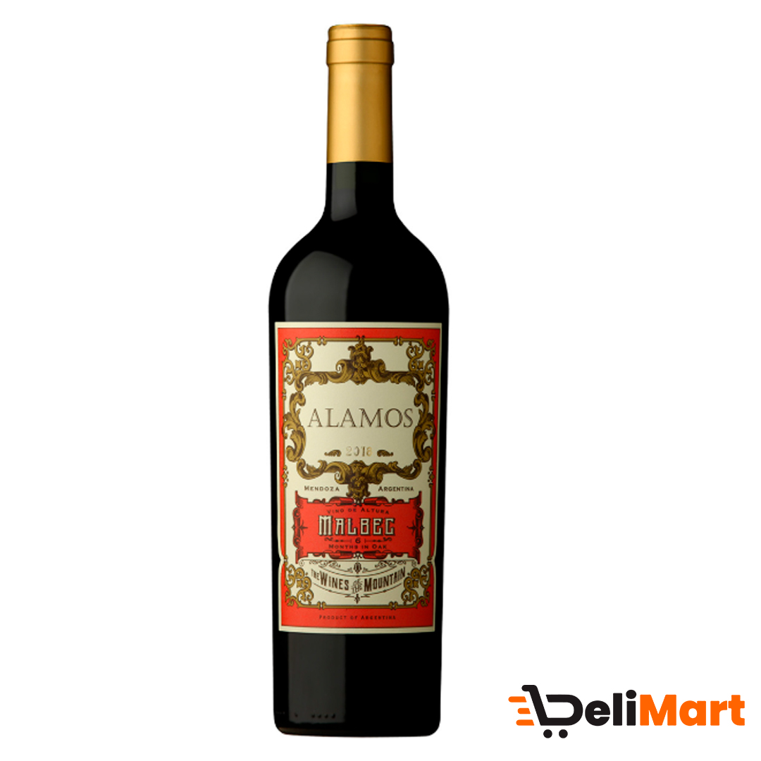 Vino Malbec Alamos 750 Ml