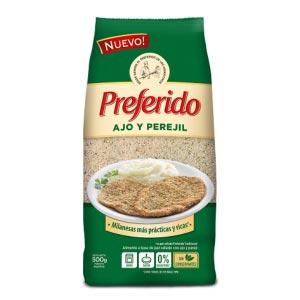 Pan Rallado Preferido Ajo y Perejil 500 Gr