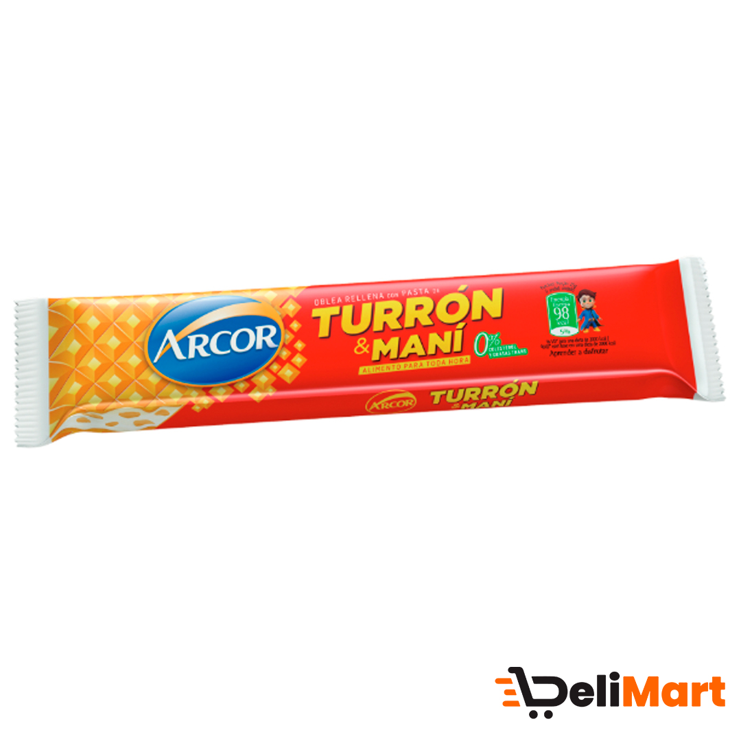 Turron De Mani Arcor 25 Gr
