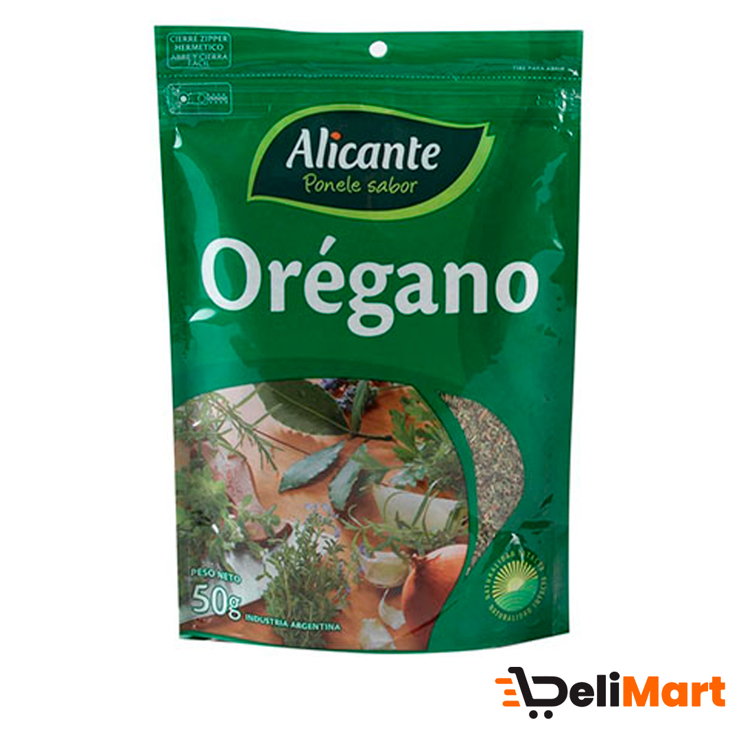 Condimento Alicante Orégano 50 Gr