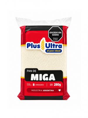 Pan de Miga Blanco Plus Ultra x8 Fetas (280 Gr)