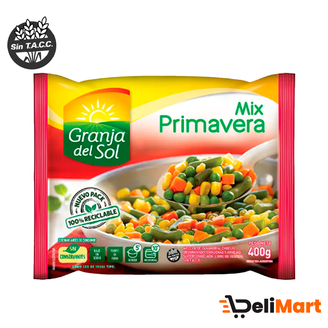 Mix De Primavera Granja Del Sol 400 G