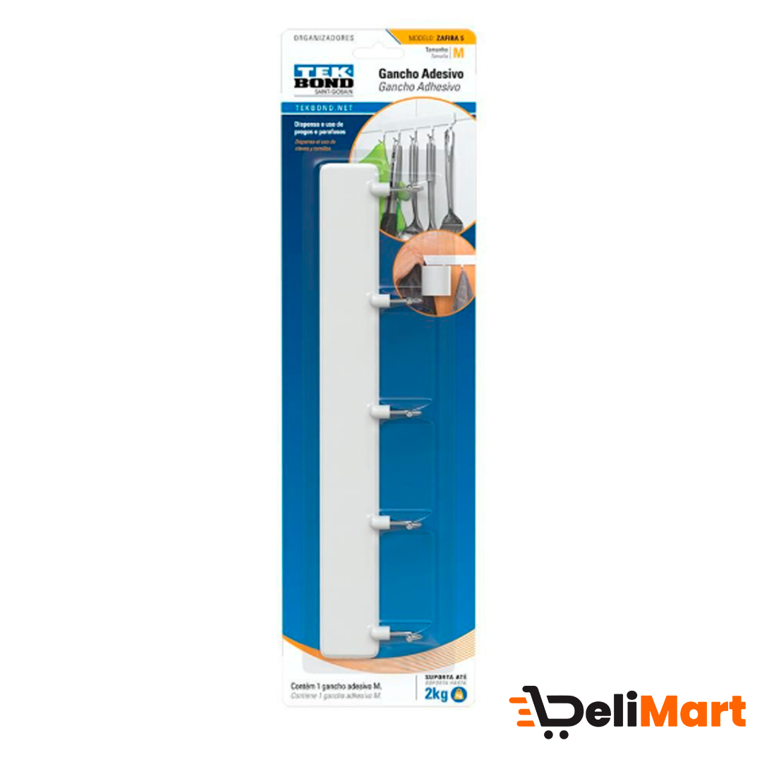 Gancho adesivo Tek Bond