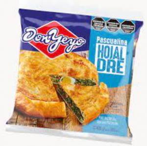 * Tapa para Pascualina Hojaldre Don Yeyo x 400gr
