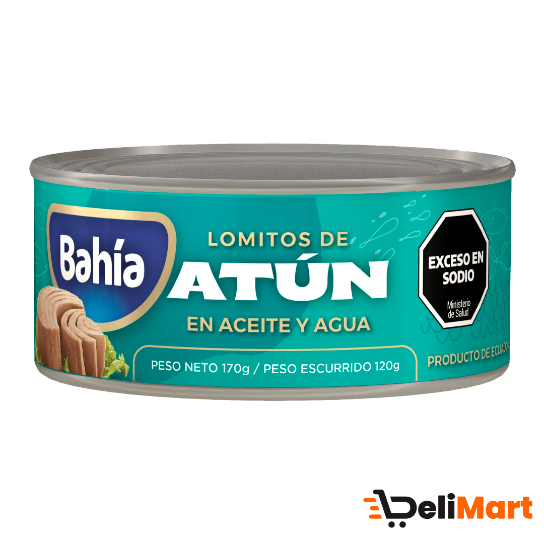 Atun Lomito En Aceite Y Agua Bahia 170 G