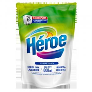 Jabon Liquido Para Ropa Heroe DP X800 Ml