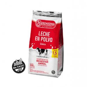 Leche En Polvo Entera la Serenisima 200 Gr