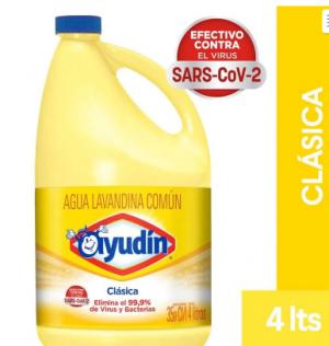lavandina Ayudin Clasica 4 Lt