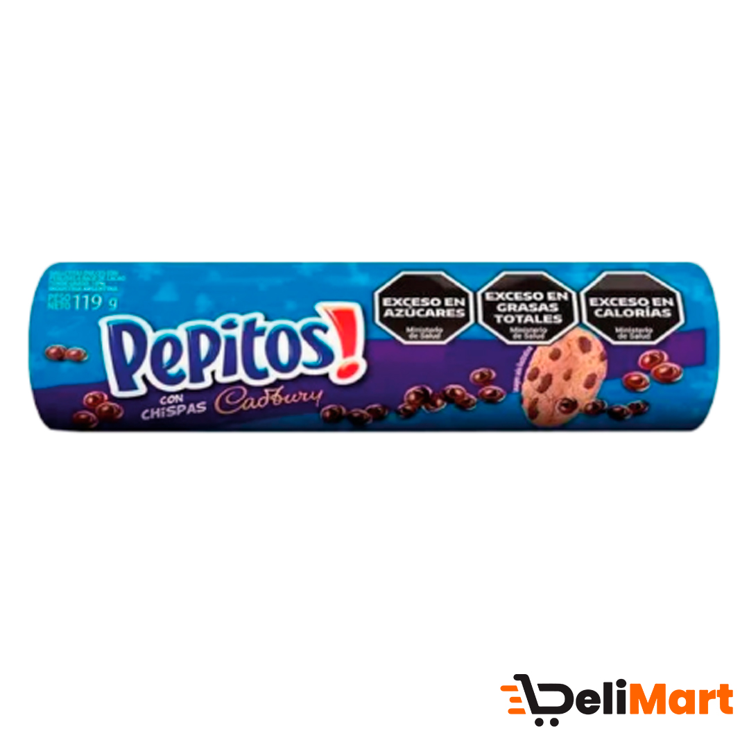 Galletitas Pepitos Con Chispas de Cadbury  119 Gr