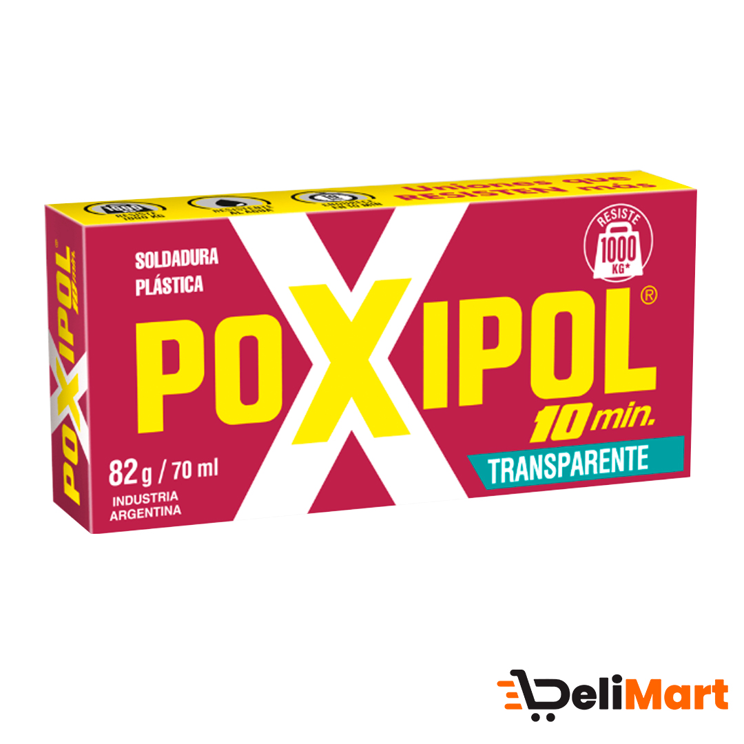 Adhesivo Poxipol Transparente 10 Min. 16 G