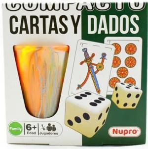 COMPACTO CARTAS Y DADOS