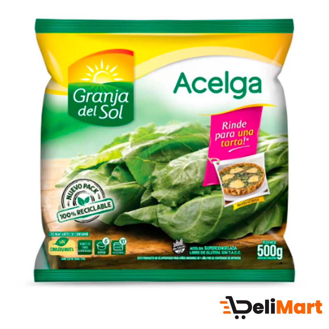 Acelga Congelada Granja Del Sol 500 Gr