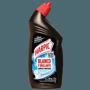 Limpiador Baño Blanco y Brillante Harpic 500 Ml