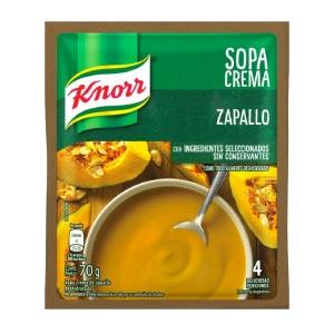 Sopa Crema Knorr De Zapallo 4 Porciones x 70 Gr