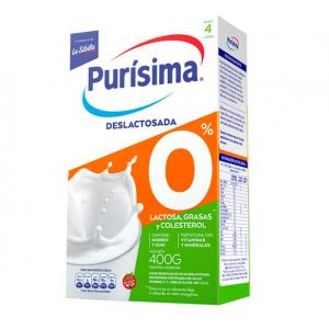Leche en Polvo Deslactosada Purisima 400 Gr
