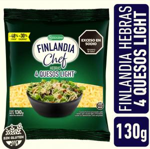 Queso Hebras Finlandia x130 Gr 4 Quesos Light