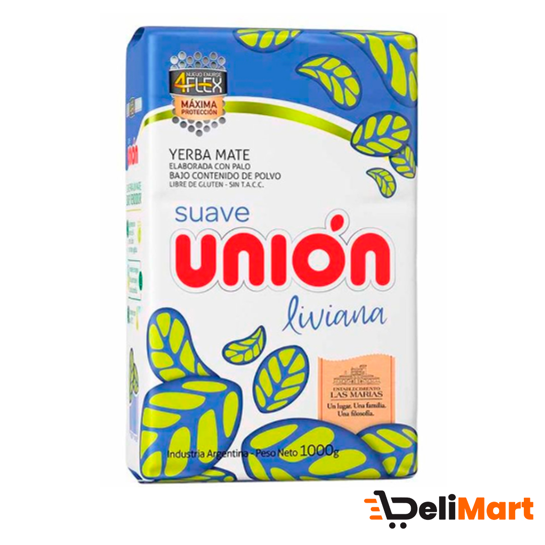 Yerba Mate Union Suave Liviana 1 Kg