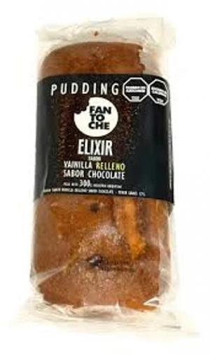 Budin Fantoche X300 Gr Elixir Vainilla Relleno de Chocolate