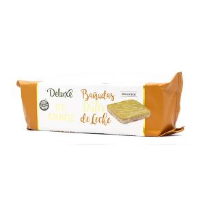 Tostadas de Arroz Deluxe x115 G Bañadas Dulce de Leche Sin TACC