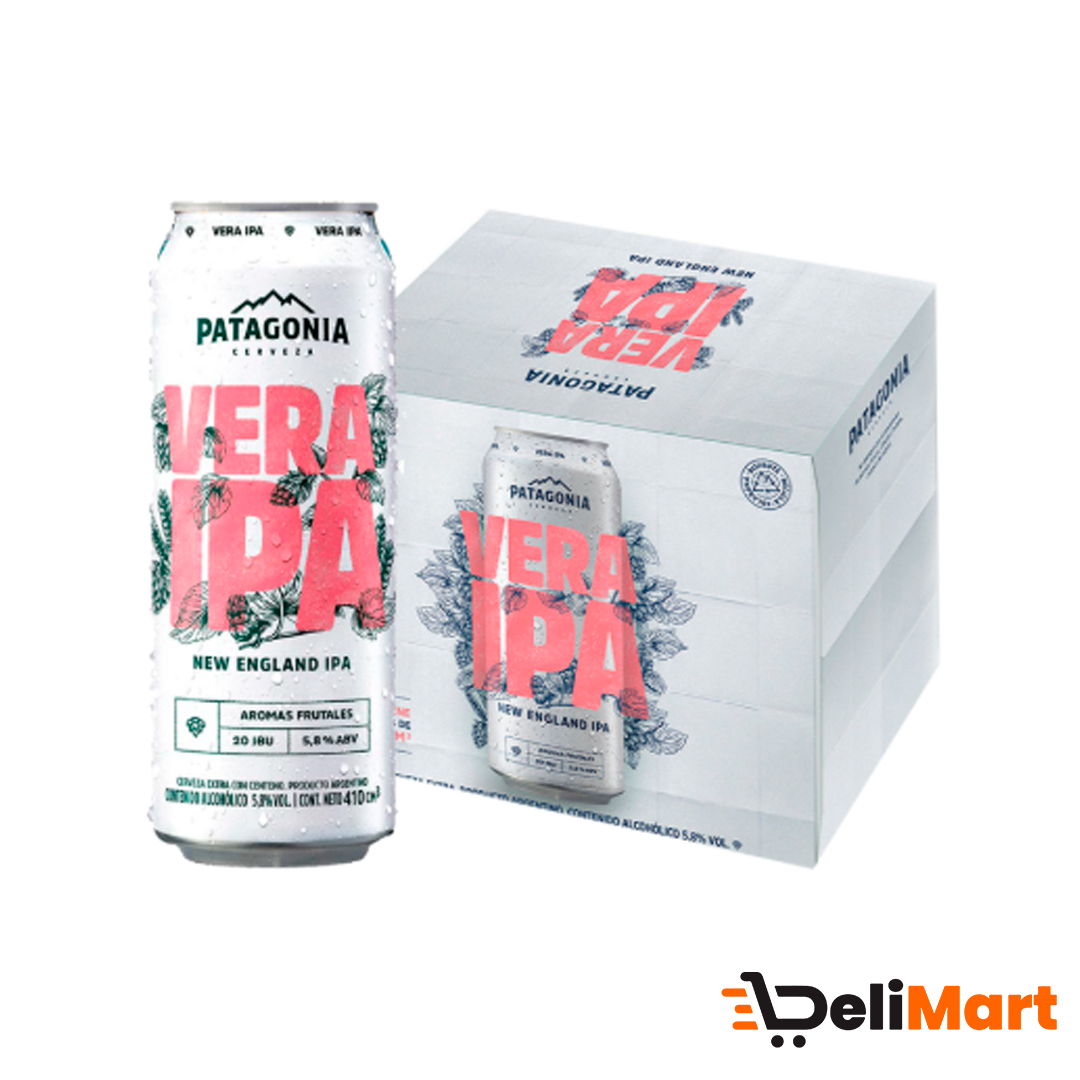 Cerveza Rubia Patagonia Vera Ipa Pack x 6 473 Cm