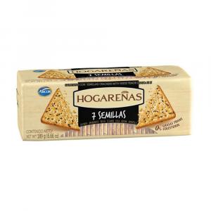 Galletitas 7 Semillas  Hogareñas Arcor 189 Gr