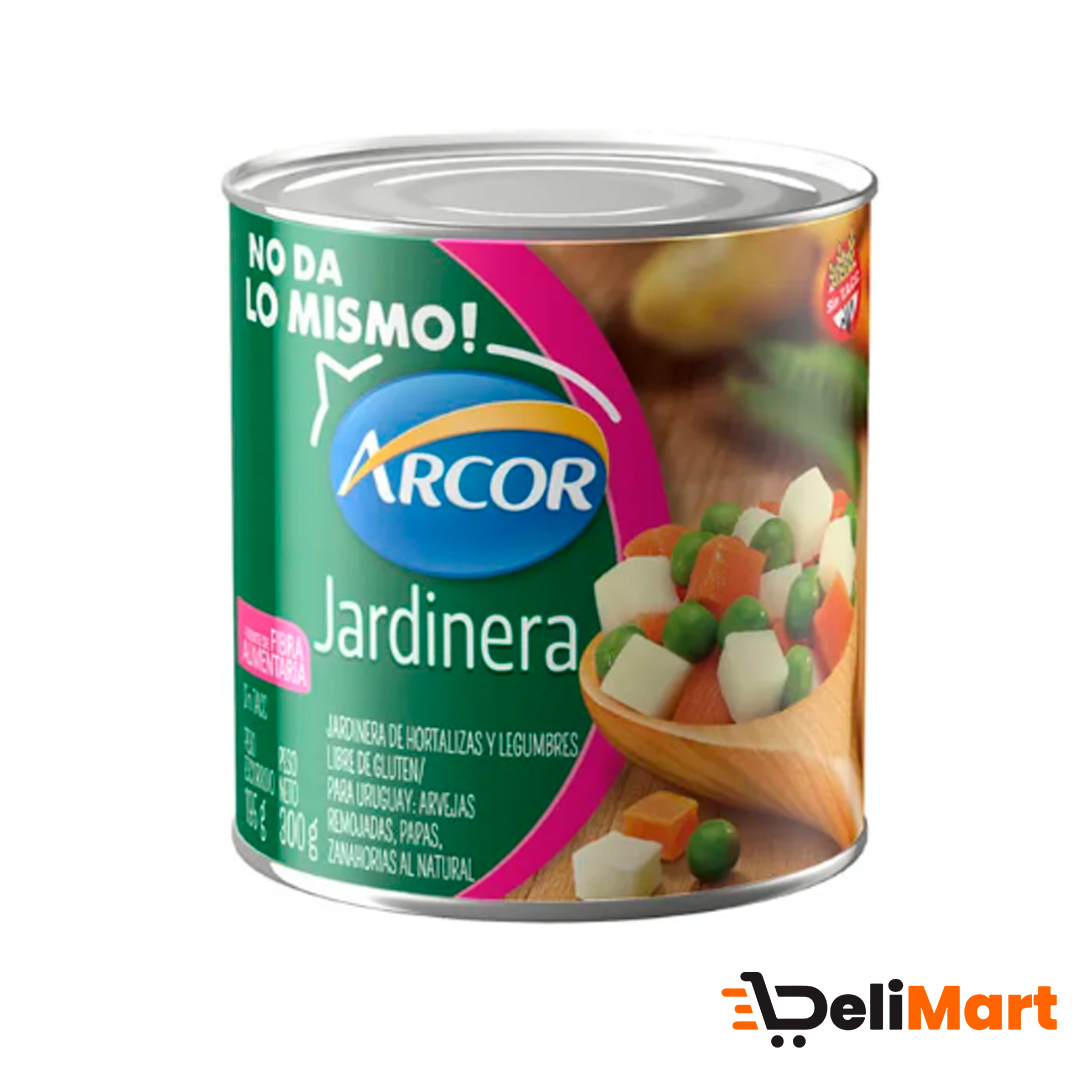 Conserva Jardinera Hortalizas y Legumbres Arcor 300 Gr