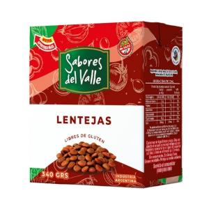Lentejas SAbores del Valle X340 Gr