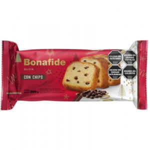 Budin Chips De Chocolate Bonafide 180 Gr