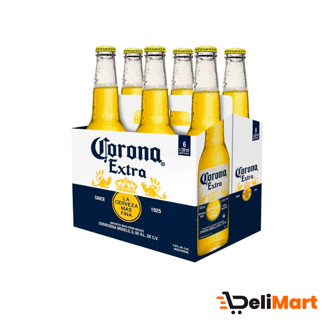 Cerveza Rubia Corona 330 Cc- SIX PACK -