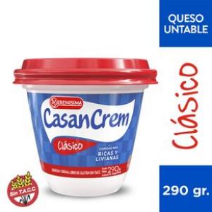 Queso Crema Casancrem Clasico La Serenísima 290 G