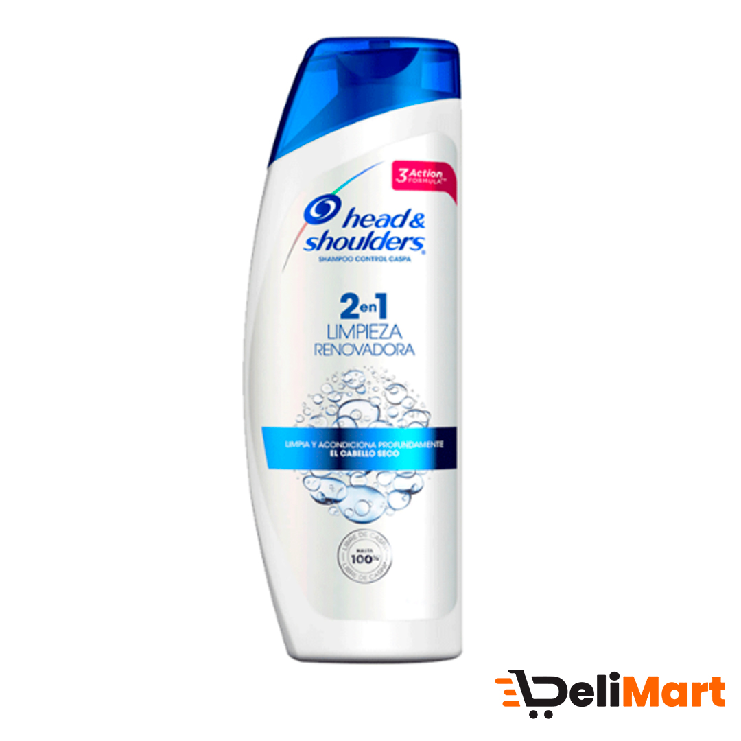 Shampoo Head & Shoulders Limpieza Renovadora 2en1 375ml