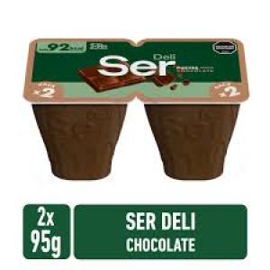 Postre Ser Pack 2X96Gr Chocolate