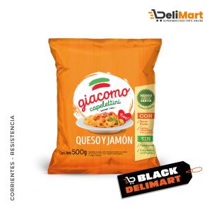 Capelettini Jamón Y Queso Giacomo 500 Gr