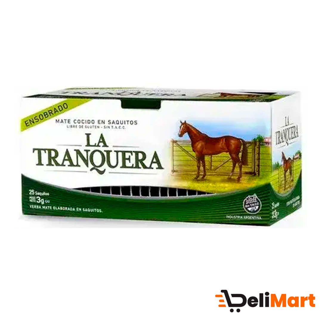 Mate Cocido La Tranquera En Saquitos X 25 Un