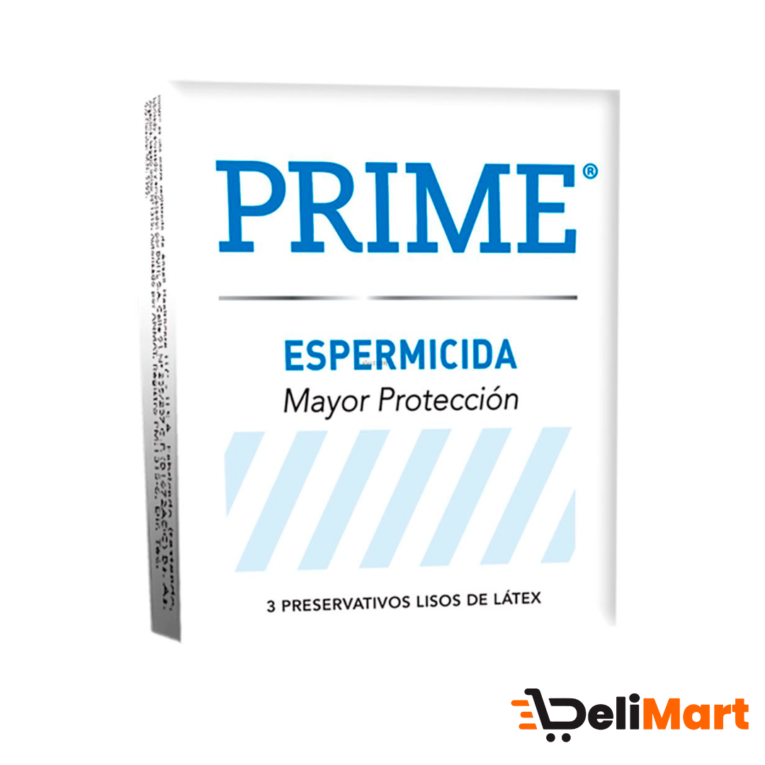 Preservativo Prime Espermicida