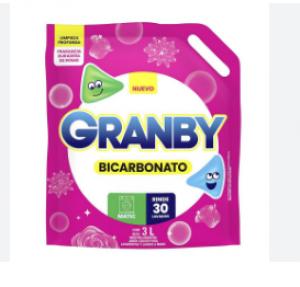 Jabon Liquido Granby Fragancia Duradera de Rosas 3L
