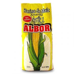 Harina De Maiz Amarilla Albor 800 g